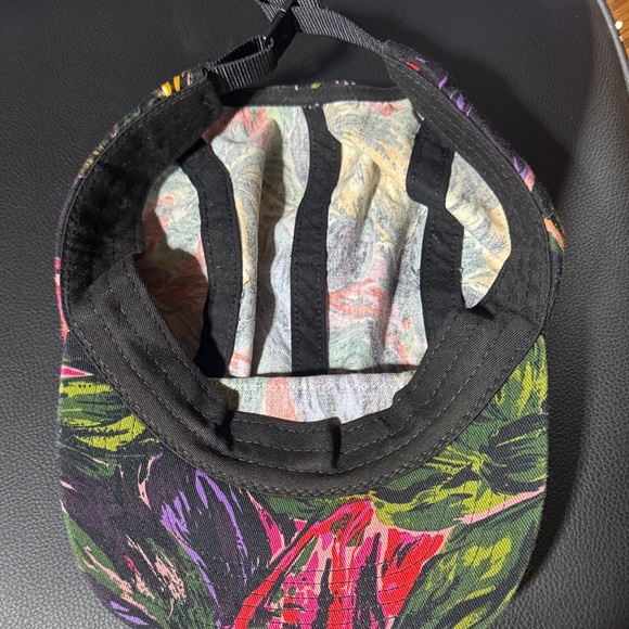 Supreme Painted Floral Camp Cap- Purple - Picture 4 of 5